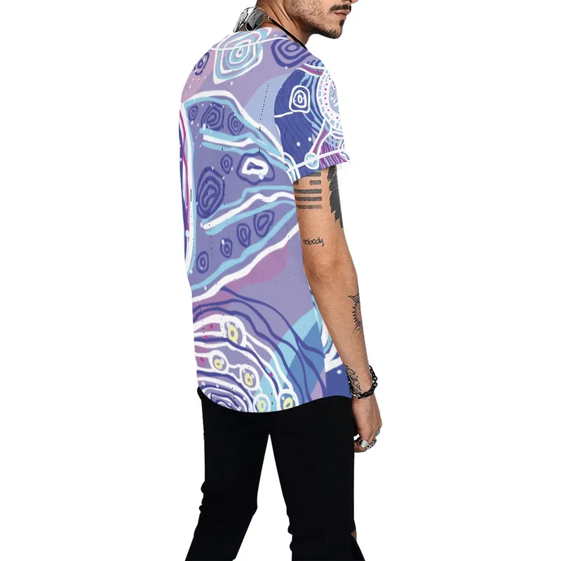 All Over Print Baseball Jersey for Men — Midnight Dreaming