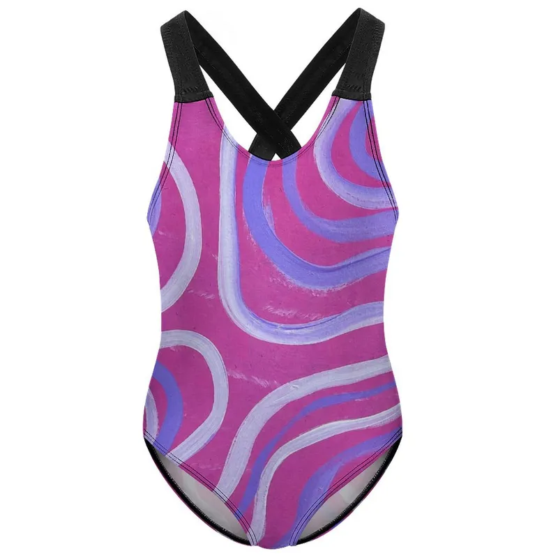 Children's One-piece Swimsuit — Midnight Dreaming