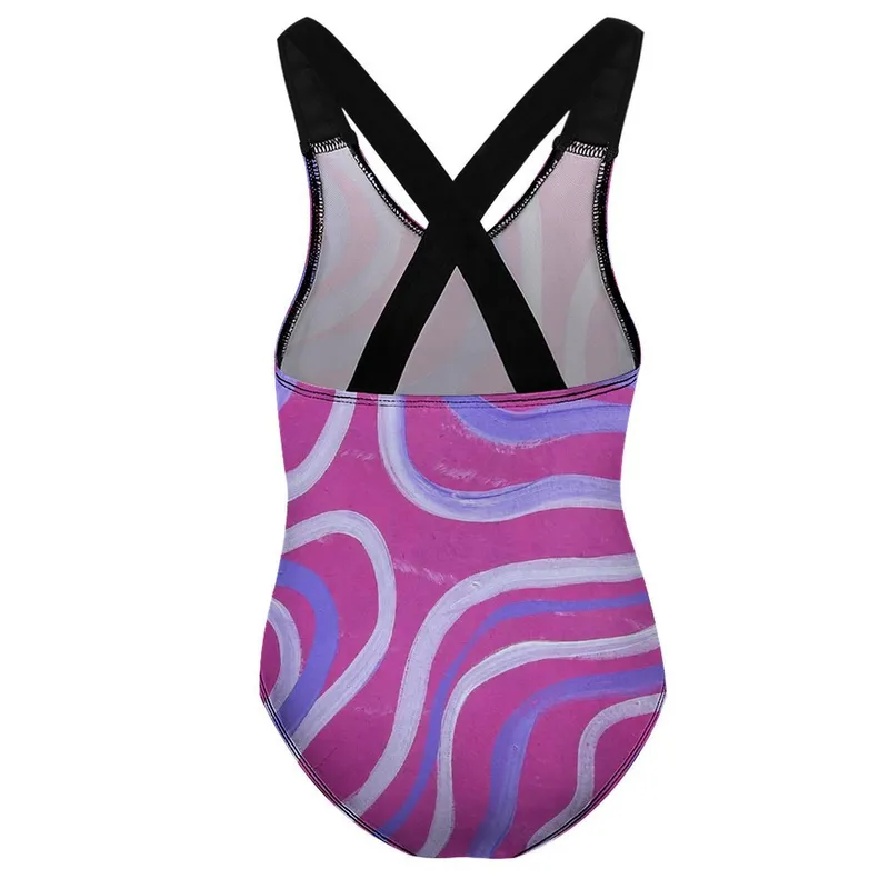 Children's One-piece Swimsuit — Midnight Dreaming