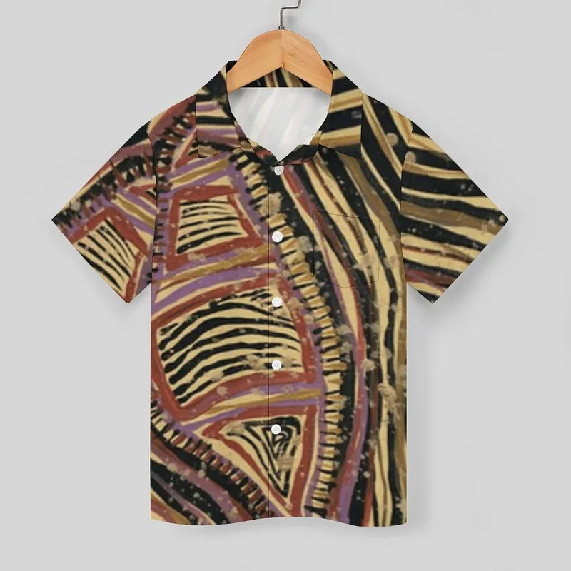 Children's Short Sleeved Shirt — Design 2 — Midnight Dreaming