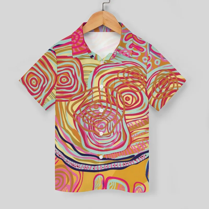 Children's Short Sleeved Shirt — Midnight Dreaming