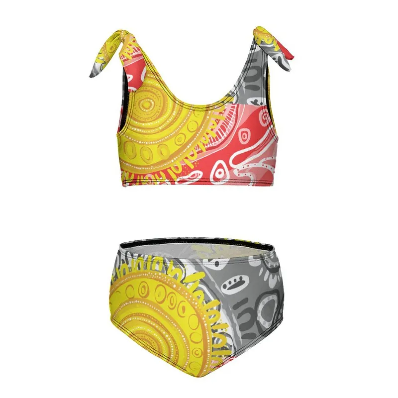 Children's Two-Piece Strappy Swimsuit — Midnight Dreaming
