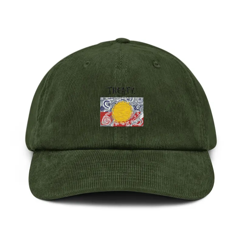 Corduroy hat / Dark Olive — Dark Olive