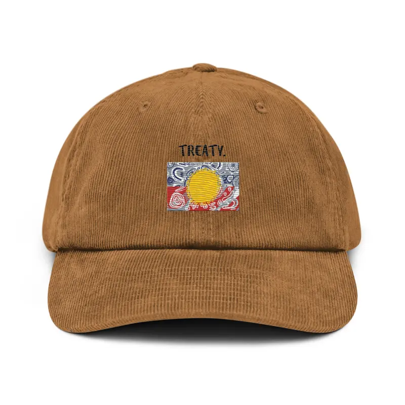 Corduroy hat / Camel — Camel