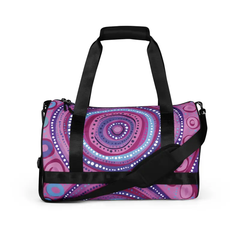 Midnight Dreaming Gym Bag — White