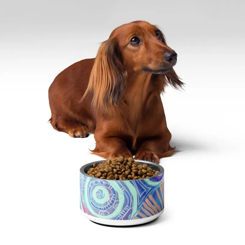 Pet bowl / 18 oz — White