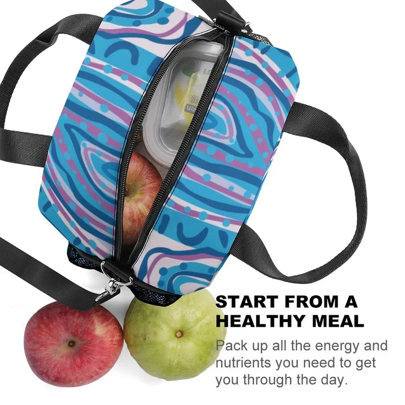 Printed Lunch Satchel Bag — Design 2 — Midnight Dreaming