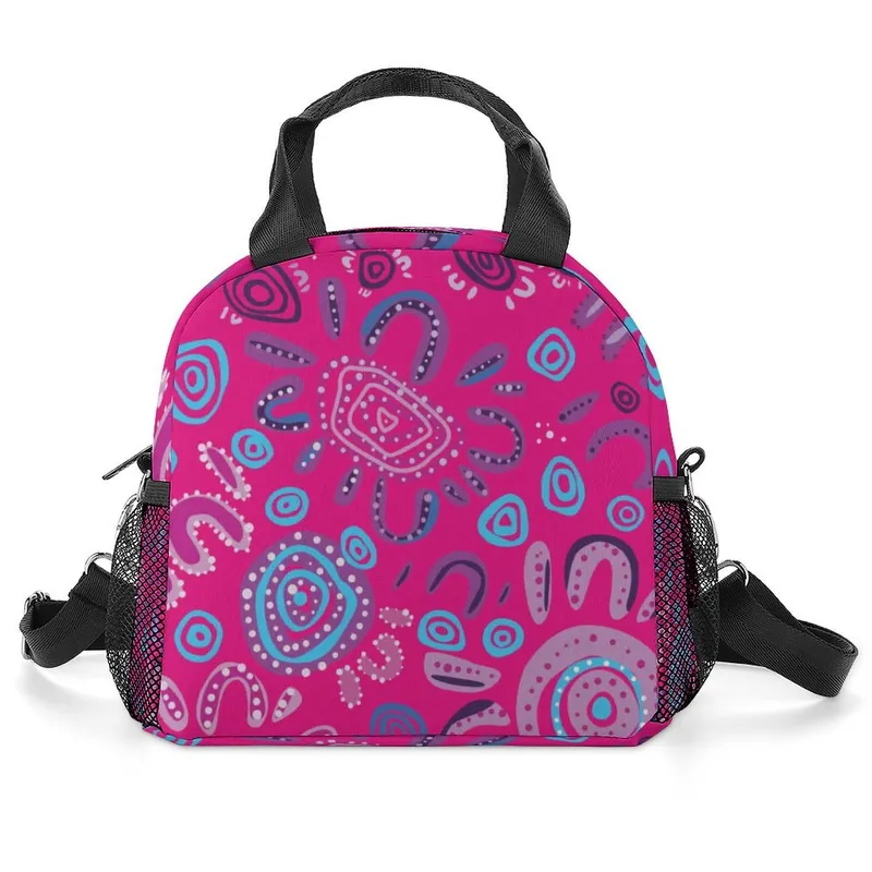 Printed Lunch Satchel Bag — Midnight Dreaming
