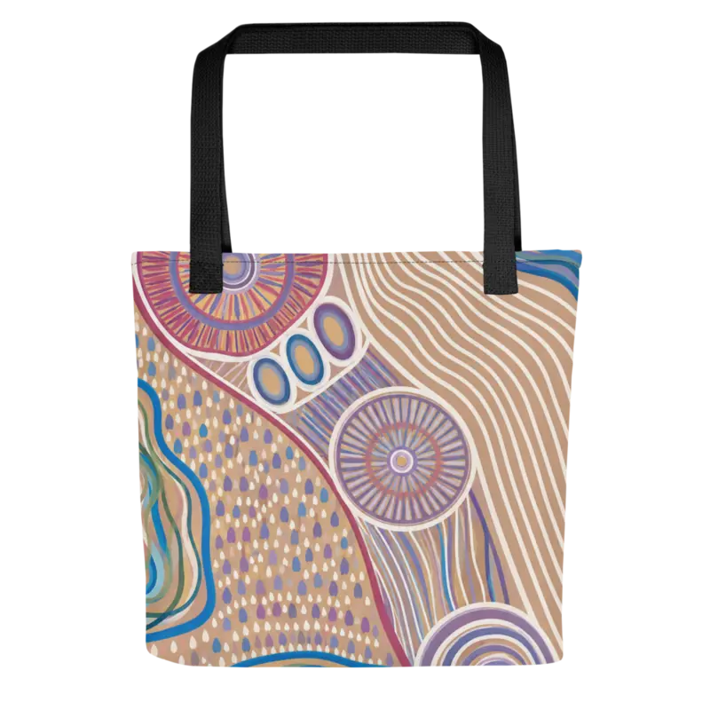 Tote bag / Black / 15″×15″ — Black