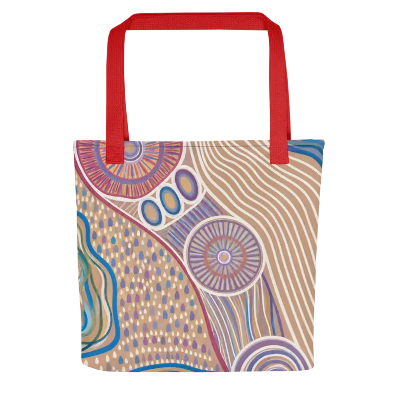 Tote bag / Red / 15″×15″ — Red