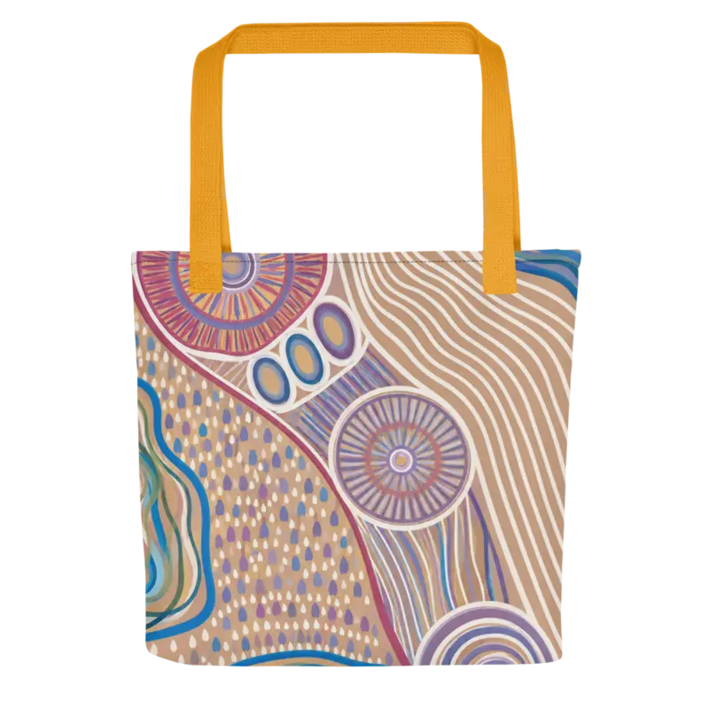 Tote bag / Yellow / 15″×15″ — Yellow