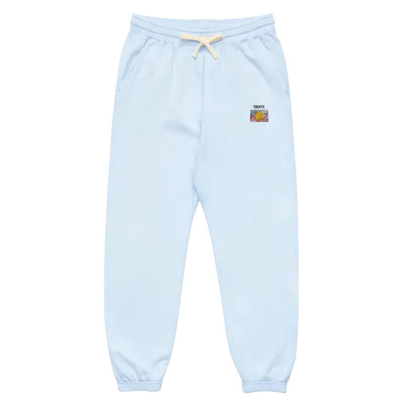 Unisex fleece sweatpants / Hydrangea / S — Hydrangea