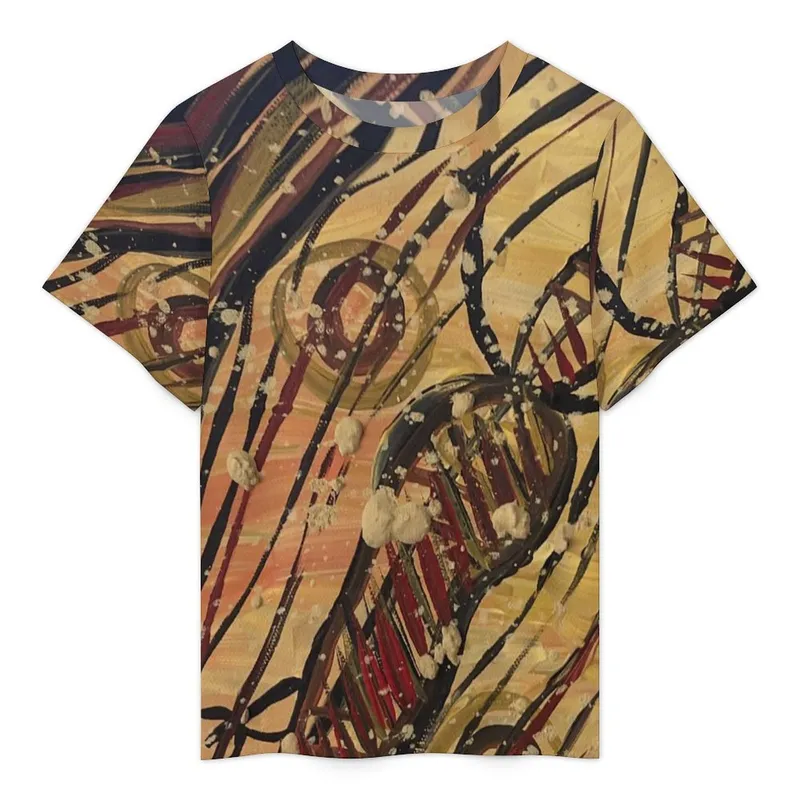 Woman's Mesh T-Shirt — Midnight Dreaming