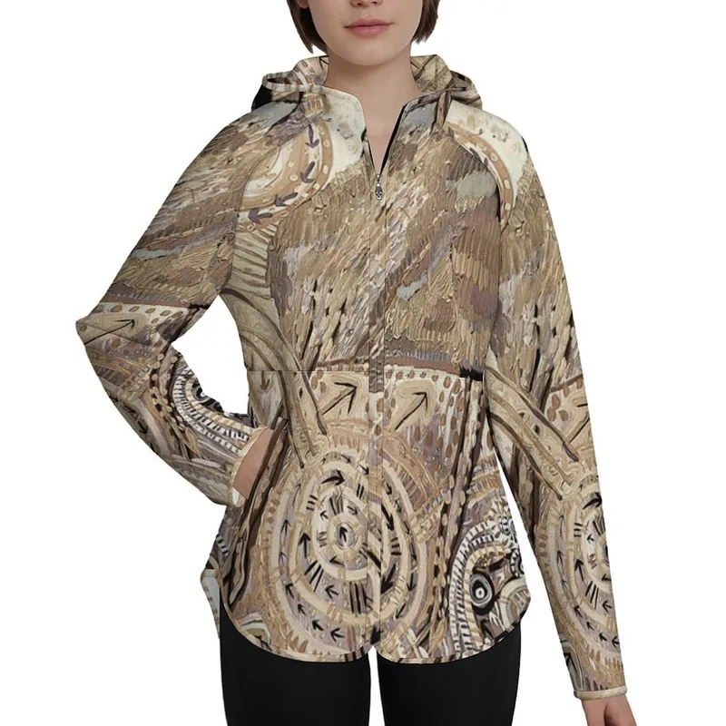 Women's Full Zip Fleece Jacket — Midnight Dreaming