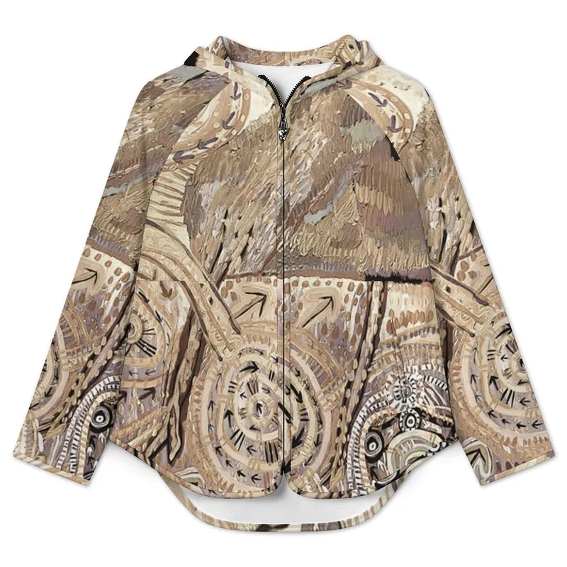 Women's Full Zip Fleece Jacket — Midnight Dreaming