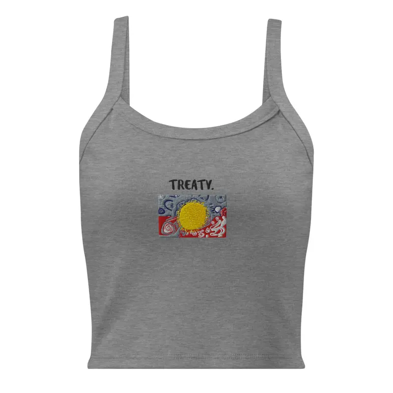 Women’s micro-rib tank top / Athletic Heather / XS — Athletic Heather